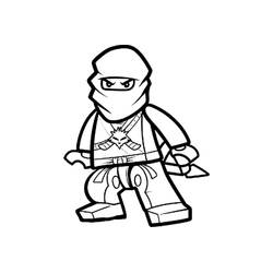 Dibujo para colorear: Ninja (Personajes de Fantasía y Aventura) #147919 - Dibujos para Colorear e Imprimir Gratis