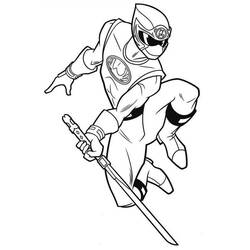 Dibujo para colorear: Ninja (Personajes de Fantasía y Aventura) #148129 - Dibujos para Colorear e Imprimir Gratis