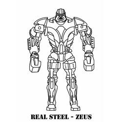 Dibujo para colorear: Robot (Personajes de Fantasía y Aventura) #106599 - Dibujos para Colorear e Imprimir Gratis