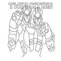 Dibujo para colorear: Robot (Personajes de Fantasía y Aventura) #106720 - Dibujos para Colorear e Imprimir Gratis