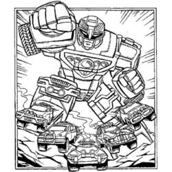Dibujo para colorear: Robot (Personajes de Fantasía y Aventura) #106724 - Dibujos para Colorear e Imprimir Gratis