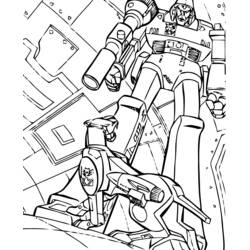 Dibujo para colorear: Robot (Personajes de Fantasía y Aventura) #106769 - Dibujos para Colorear e Imprimir Gratis