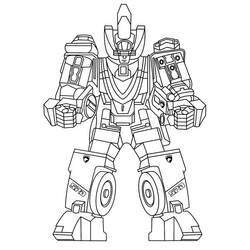 Dibujo para colorear: Robot (Personajes de Fantasía y Aventura) #106781 - Dibujos para Colorear e Imprimir Gratis