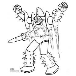 Dibujo para colorear: Robot (Personajes de Fantasía y Aventura) #106797 - Dibujos para Colorear e Imprimir Gratis