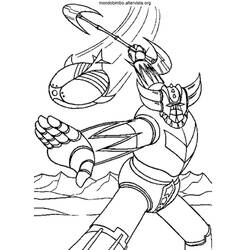 Dibujo para colorear: Robot (Personajes de Fantasía y Aventura) #106844 - Dibujos para Colorear e Imprimir Gratis