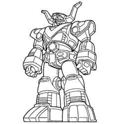 Dibujo para colorear: Robot (Personajes de Fantasía y Aventura) #106846 - Dibujos para Colorear e Imprimir Gratis