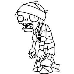 Dibujos para colorear: Zombi - Dibujos para Colorear e Imprimir Gratis