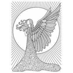 Dibujo Ángel (Personajes) #203798 para imprimir y colorear