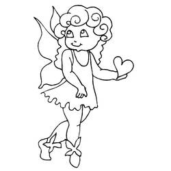 Dibujo Ángel (Personajes) #203801 para imprimir y colorear