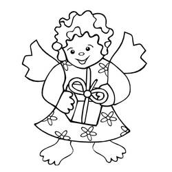 Dibujo Ángel (Personajes) #203810 para imprimir y colorear