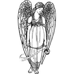 Dibujo Ángel (Personajes) #203815 para imprimir y colorear