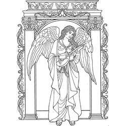 Dibujo Ángel (Personajes) #203836 para imprimir y colorear