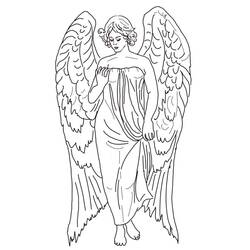 Dibujo Ángel (Personajes) #203838 para imprimir y colorear