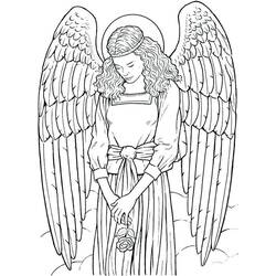 Dibujo Ángel (Personajes) #203839 para imprimir y colorear