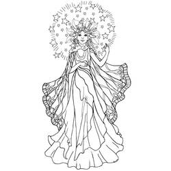 Dibujo Ángel (Personajes) #203840 para imprimir y colorear