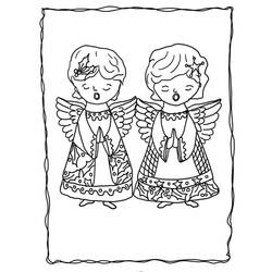 Dibujo Ángel (Personajes) #203842 para imprimir y colorear