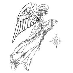 Dibujo Ángel (Personajes) #203846 para imprimir y colorear