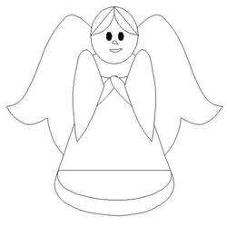 Dibujo para colorear: Angel (Personajes) #86310 - Dibujos para Colorear e Imprimir Gratis
