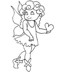 Dibujo para colorear: Angel (Personajes) #86372 - Dibujos para Colorear e Imprimir Gratis