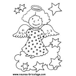 Dibujo para colorear: Angel (Personajes) #86399 - Dibujos para Colorear e Imprimir Gratis