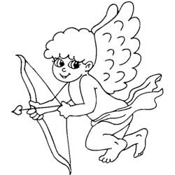 Dibujo para colorear: Angel (Personajes) #86466 - Dibujos para Colorear e Imprimir Gratis