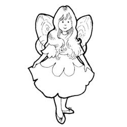 Dibujo para colorear: Angel (Personajes) #86480 - Dibujos para Colorear e Imprimir Gratis