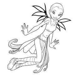 Dibujo para colorear: Bruja (Personajes) #108143 - Dibujos para Colorear e Imprimir Gratis