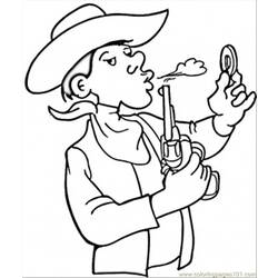 Dibujo para colorear: Cowboy (Personajes) #91431 - Dibujos para Colorear e Imprimir Gratis