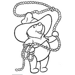 Dibujo para colorear: Cowboy (Personajes) #91450 - Dibujos para Colorear e Imprimir Gratis