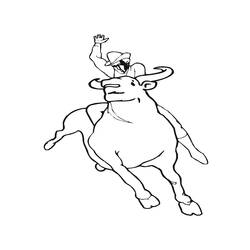 Dibujo para colorear: Cowboy (Personajes) #91513 - Dibujos para Colorear e Imprimir Gratis