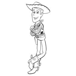 Dibujo para colorear: Cowboy (Personajes) #91532 - Dibujos para Colorear e Imprimir Gratis
