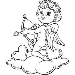 Dibujo para colorear: Cupido (Personajes) #196288 - Dibujos para Colorear e Imprimir Gratis