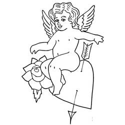 Dibujo para colorear: Cupido (Personajes) #196302 - Dibujos para Colorear e Imprimir Gratis