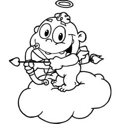 Dibujo para colorear: Cupido (Personajes) #196327 - Dibujos para Colorear e Imprimir Gratis