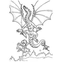 Dibujo Dragón (Personajes) #173312 para imprimir y colorear