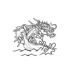 Dibujo Dragón (Personajes) #5856 para imprimir y colorear