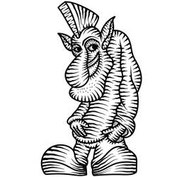 Dibujo Duende (Personajes) #204035 para imprimir y colorear