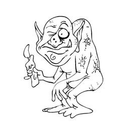 Dibujo Duende (Personajes) #204037 para imprimir y colorear