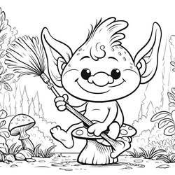 Dibujo Duende (Personajes) #204038 para imprimir y colorear