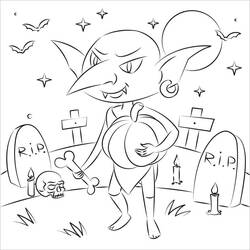 Dibujo Duende (Personajes) #204043 para imprimir y colorear