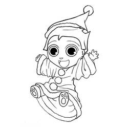 Dibujo para colorear: Duende (Personajes) #93939 - Dibujos para Colorear e Imprimir Gratis