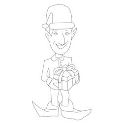 Dibujo para colorear: Duende (Personajes) #93954 - Dibujos para Colorear e Imprimir Gratis