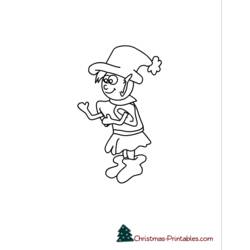 Dibujo para colorear: Duende (Personajes) #93985 - Dibujos para Colorear e Imprimir Gratis