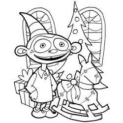 Dibujo para colorear: Duende (Personajes) #94004 - Dibujos para Colorear e Imprimir Gratis