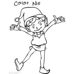 Dibujo para colorear: Duende (Personajes) #94083 - Dibujos para Colorear e Imprimir Gratis