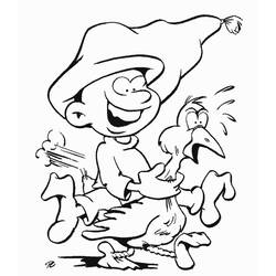 Dibujo para colorear: Duende (Personajes) #94108 - Dibujos para Colorear e Imprimir Gratis