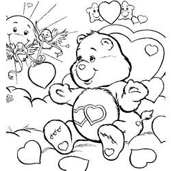 Dibujo para colorear: En amor (Personajes) #88719 - Dibujos para Colorear e Imprimir Gratis