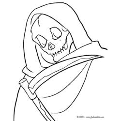 Dibujo para colorear: Esqueleto (Personajes) #147542 - Dibujos para Colorear e Imprimir Gratis