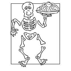 Dibujo Esqueleto (Personajes) #197360 para imprimir y colorear