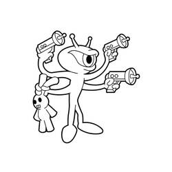 Dibujo Extranjero (Personajes) #189873 para imprimir y colorear